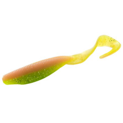Z-Man Streakz Curly Tails 5" Floating Silicone 4-Piece Electric Chicken