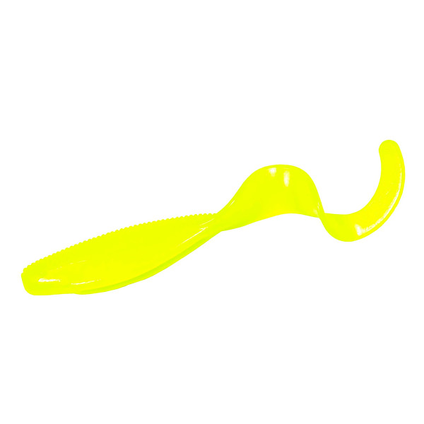 Плаваючий силікон Z-Man Streakz Curly Tailz 7" 3pc #Hot Chartreuse