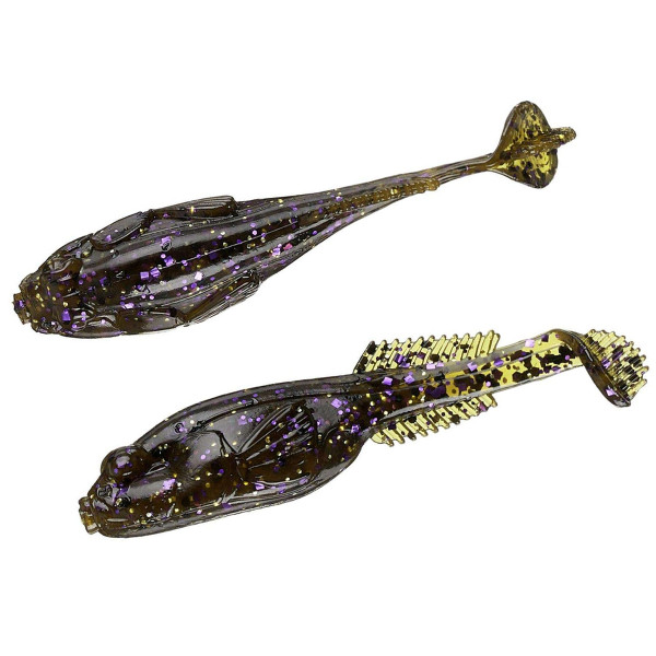 ZMAN TRD Gobyz 2.4" 6-Pack Floating Silicone #GreenPumpkinGoby