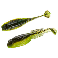 Плавающий силикон ZMAN TRD Gobyz 2.4" 6pc #Hot Snakes