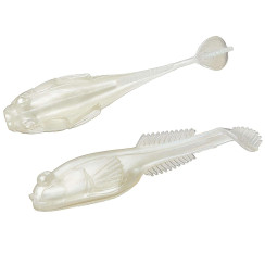 Плавающий силикон ZMAN TRD Gobyz 2.4" 6pc #Pearl