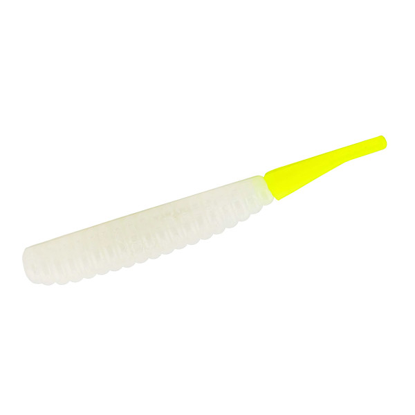 Плаваючий силікон Z-Man Thick Trick 3.75" 6pc #Glow/Chartreuse Tail
