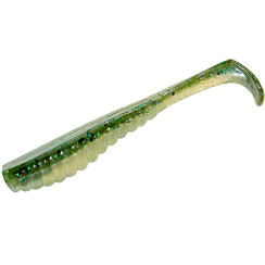 Z-Man Swimmin' Trout Trick 3.5" 6-Pack Floating Silicone Lure #GreenLantern