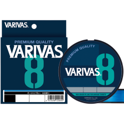 Cord Varivas PE Line Ocean Blue X8 150m Max 7.24kg #0.8