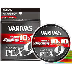 Шнур Varivas Avani Jigging Max Power X9 10 * 10 Multicolor 200m 14.8kg 0.205mm #1.5