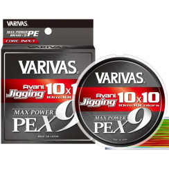 Шнур Varivas Avani Jigging Max Power X9 10*10 Multicolor 300m 30.6kg 0.330mm #4.0