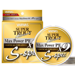 Постачальник: Місто: Київ Шнур Varivas Super Trout Advance Max Power PE X9 S-Spec 200m 33LB 14.9kg 0.210mm #1.5