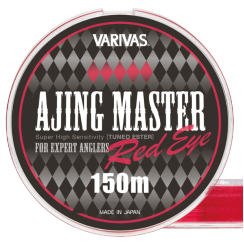 Волосся Varivas Ajing Master Esther Red Eye 150m 0.644kg 0.083mm