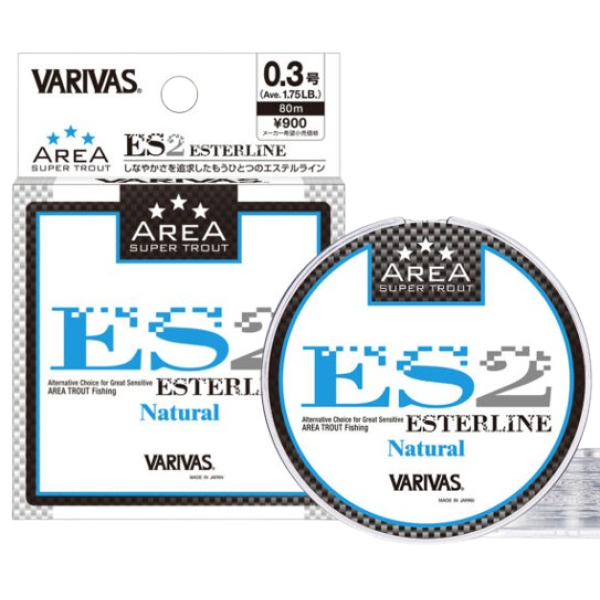 Line Varivas Super Trout Area ES2 Natural 80m 0.64kg 0.083mm