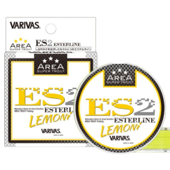 Леска Varivas Ester Line Trout Area ES2 Lemon 80m 0.79kg #0.3 0.09mm