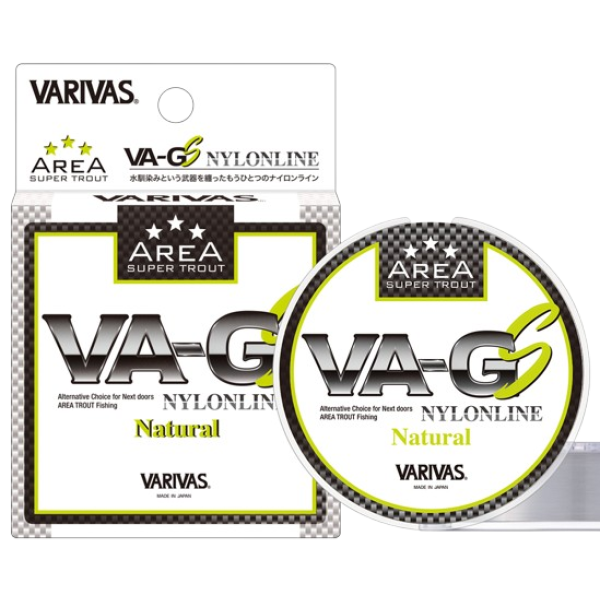 Волосся Varivas Super Trout Area VA-GS Nylon Natural 150m 1.13kg 0.117mm