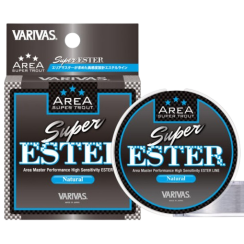 Волосся Varivas Super Trout Area Ester Natural 150m 0.58kg 0.08mm