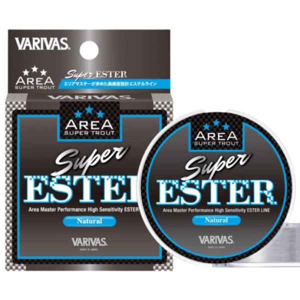 Волосся Varivas Super Trout Area Ester Natural 150m 0.58kg 0.08mm
