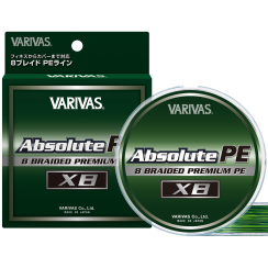 Шнур Varivas Absolute PE X8 150m 10.3kg 0.185mm #1.2
