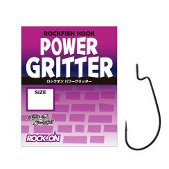 Varivas Rock-On Power Gritter offset hook #5/0 4 pcs.