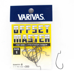 Крючок оффсетный Varivas Offset Master Light Class #1 8шт.