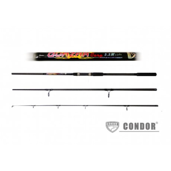 Карпове вудлище QUAZAR CARP Condor 3.3m 3.5LB 3 секції
