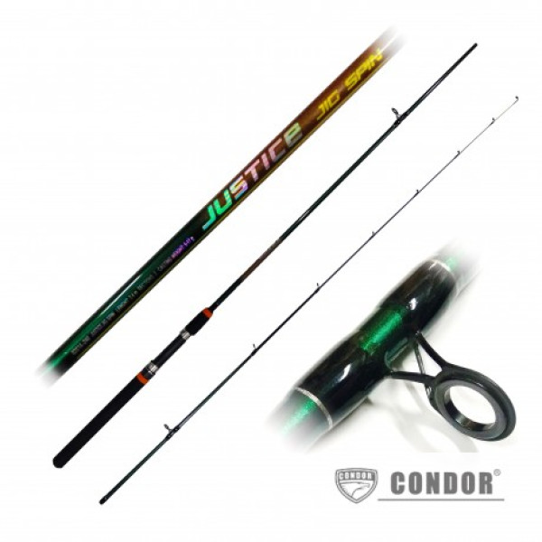 Спінінг штекерний Condor Justice JIG, 2,4m, 5-17g