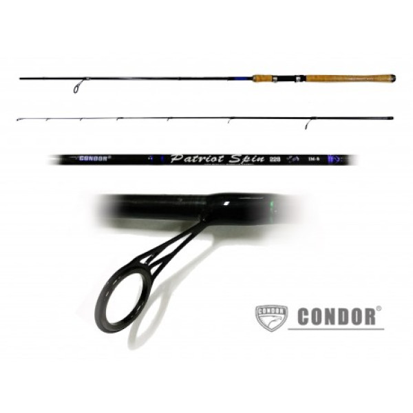 Спінінг штекерний Condor Patriot Spin , 2.28m 5-20g, карбон IM8