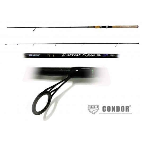 Condor Patriot Spin plug-in spinning rod, 2.7m, 15-40g, IM9 carbon