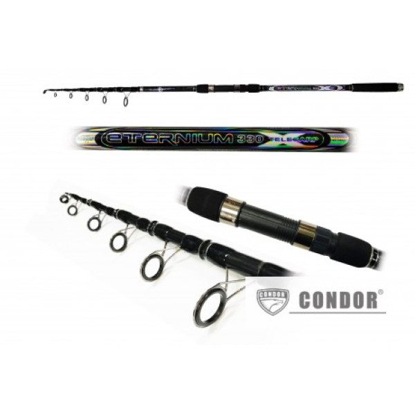 Telecarp Eternium Condor 80-150g 3.3m Telescopic Carp Rod