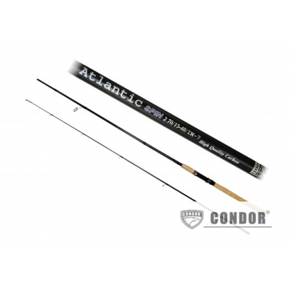 Спінінг штекерний Condor Atlantic P, IM7, 2.7m, 15-40G