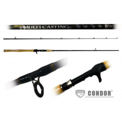 Condor Multi Casting Carbon IM8 2.4m Plug-in Spinning Rod, 40-80g