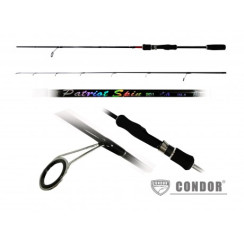 Спінінг штекерний, Condor Patriot Spin New, 2,01m, карбон IM8, 3-12g