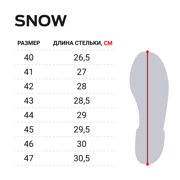 Norfin Snow winter boots (-20°) size 45
