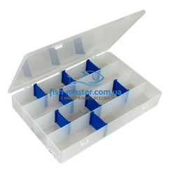 Flambeau 4 Fixed Compartment Box/8 Divs Ids 6196DS