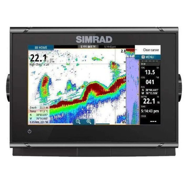 Эхолот-картплоттер Simrad GO 7 XSR ROW с трансдьюсером Active Imaging 3-in-1
