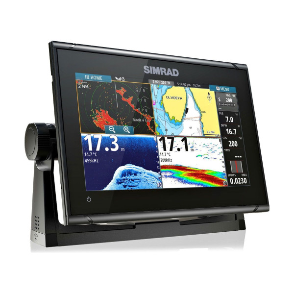 Simrad GO 9 XSE ROW Fishfinder/Chartplotter with 9-inch Active Imaging 3-in-1 Transducer