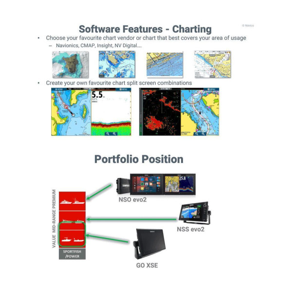 Simrad GO 9 XSE ROW Fishfinder/Chartplotter with 9-inch Active Imaging 3-in-1 Transducer