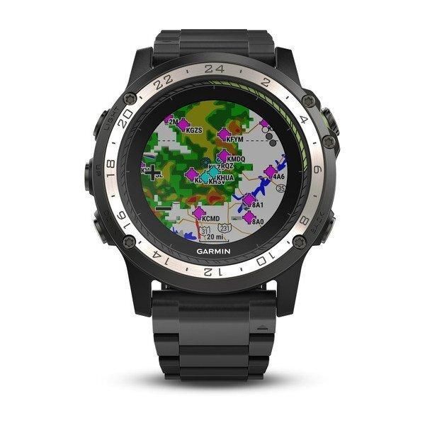 Авіаційний смарт-годинник Garmin D2 Charlie Titanium