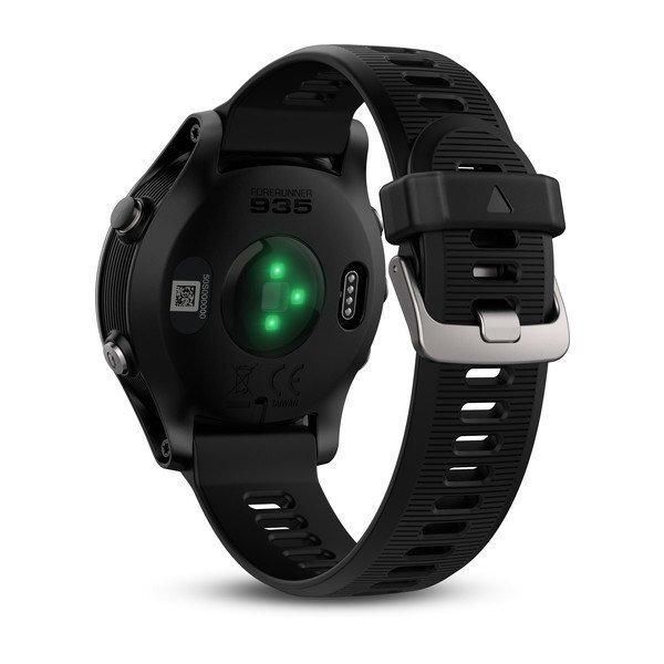 Смарт-годинник Garmin Forerunner 935, чорний з чорним ремінцем
