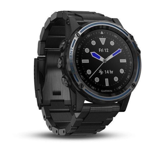 Garmin Descent Mk1 Grey Sapphire Titanium Smartwatch with Titanium Strap