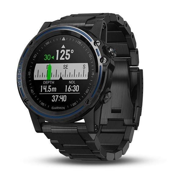 Garmin Descent Mk1 Grey Sapphire Titanium Smartwatch with Titanium Strap