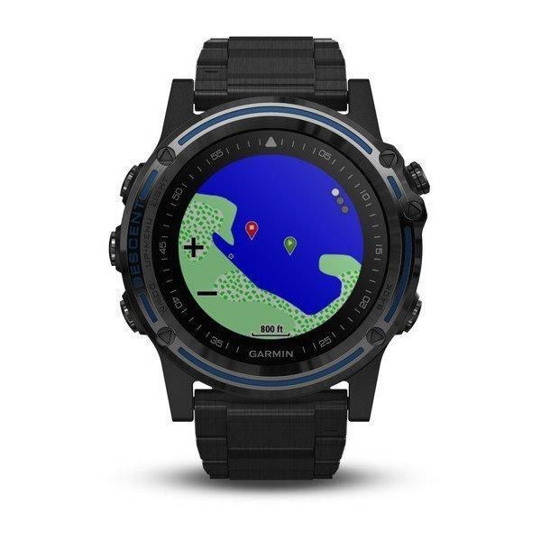 Garmin Descent Mk1 Grey Sapphire Titanium Smartwatch with Titanium Strap