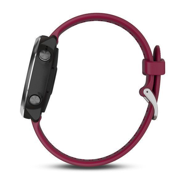 Смарт-часы Garmin Forerunner 645 Music, вишневый ремешок