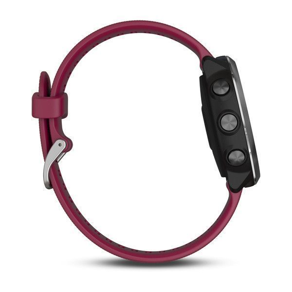 Смарт-часы Garmin Forerunner 645 Music, вишневый ремешок