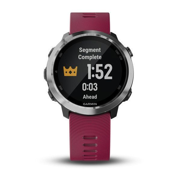 Смарт-часы Garmin Forerunner 645 Music, вишневый ремешок