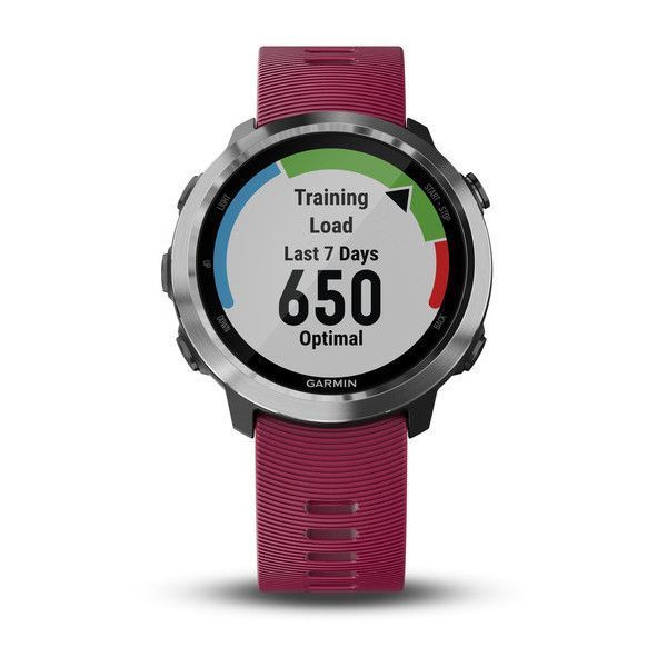 Смарт-часы Garmin Forerunner 645 Music, вишневый ремешок
