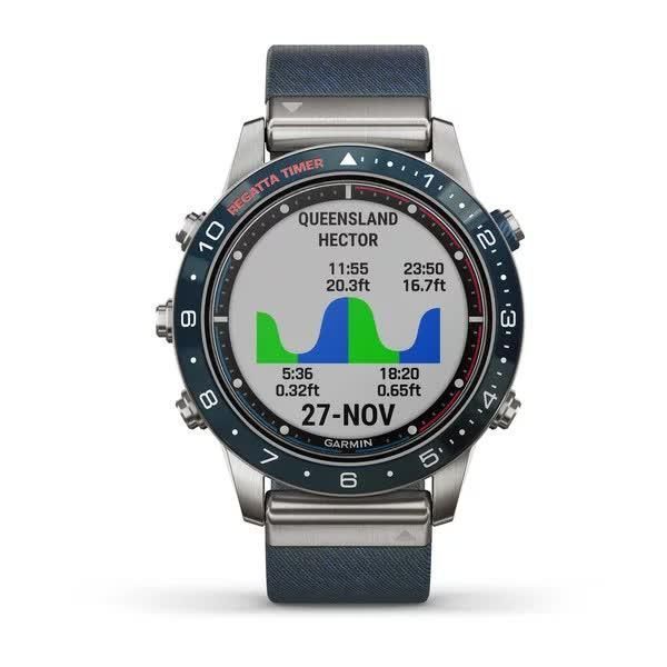 Смарт-годинник Garmin MARQ Captain для мореплавців та яхтсменів