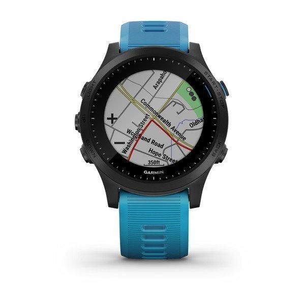 Смарт-годинник Garmin Forerunner 945 Bundle, блакитний ремінець