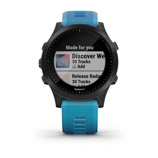 Смарт-годинник Garmin Forerunner 945 Bundle, блакитний ремінець
