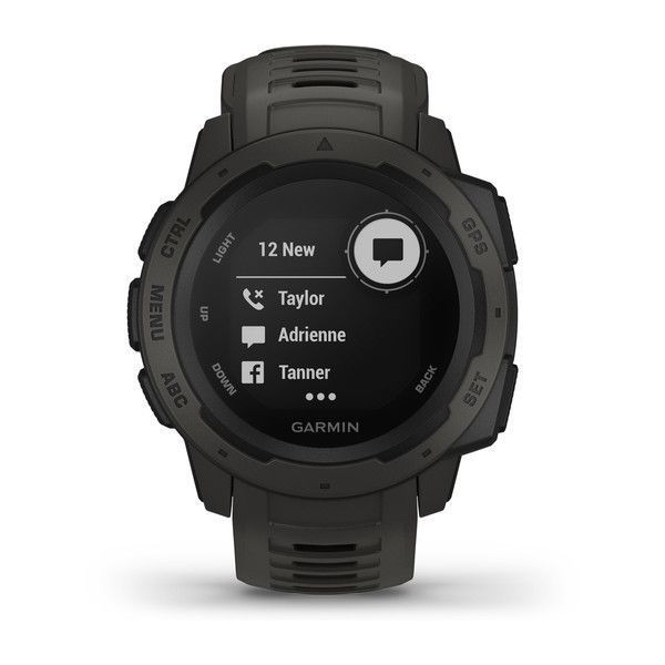 Смарт-часы Garmin Instinct Graphite