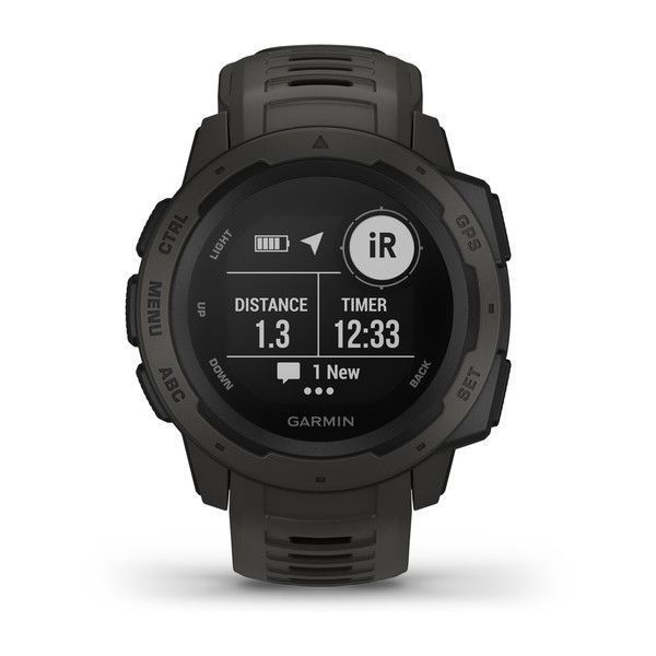 Смарт-часы Garmin Instinct Graphite