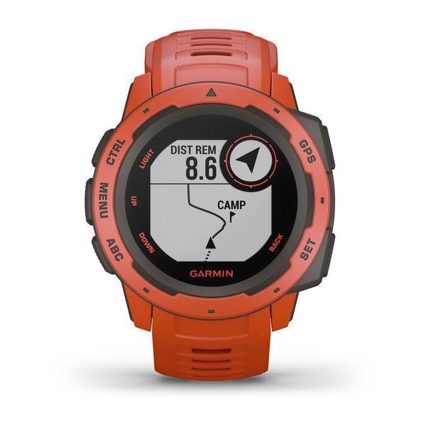 Смарт-годинник Garmin Instinct Flame Red