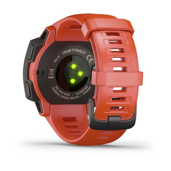 Смарт-годинник Garmin Instinct Flame Red