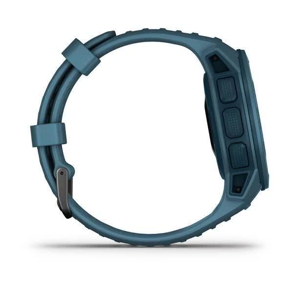 Garmin Instinct Lakeside Blue Smartwatch with Blue Band